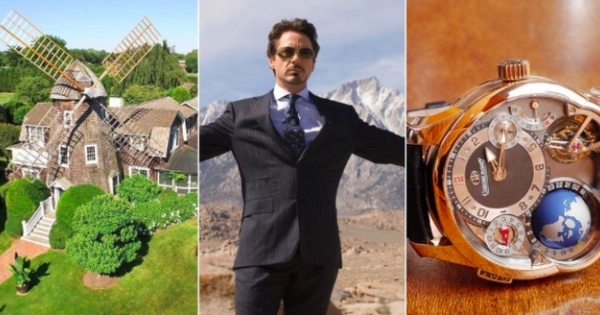 Những "thú vui" xa xỉ của "Người sắt" Robert Downey Jr.