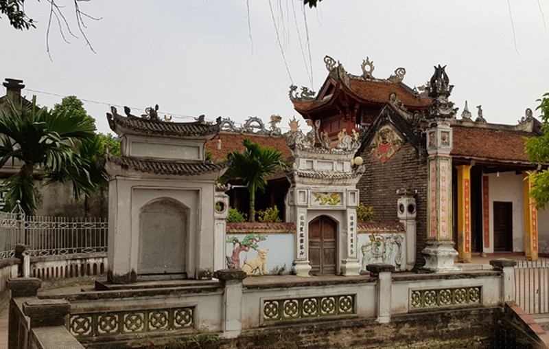 Đ&igrave;nh l&agrave;ng B&igrave;nh Đ&agrave; - nơi từng diễn ra hội thi ph&aacute;o giữa c&aacute;c th&ocirc;n