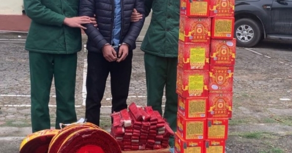 Quảng Ninh bắt giữ đối tượng vận chuyển pháo nổ trái phép qua biên giới