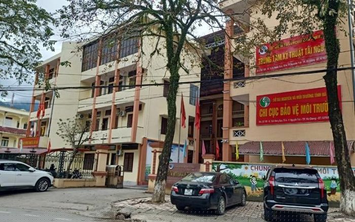 Trụ sở Sở Tài nguyên và Môi trường Hà Giang.