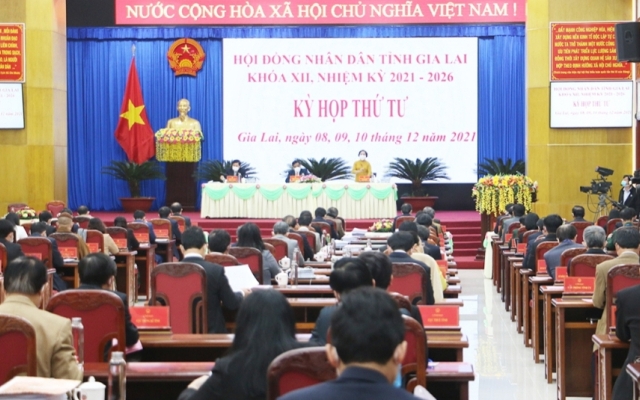 Khai mạc kỳ họp thứ 4 HĐND tỉnh Gia Lai khóa XII