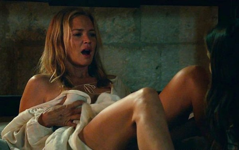 Một cảnh trong phim Benedetta. 