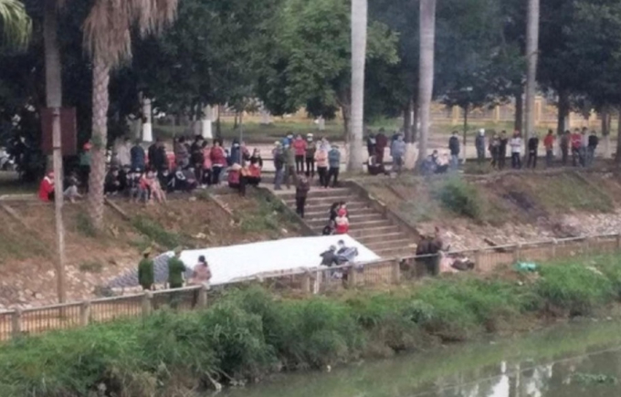 Hiện trường vụ việc.