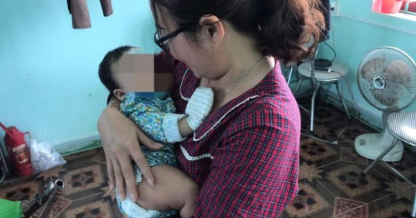 Cháu bé 3 tháng tuổi bị bỏ rơi dưới gốc cây bên đường