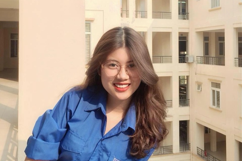 Lê Thị Lan Anh - sinh viên Học viện Báo chí và Tuyên truyền (Ảnh: NVCC).