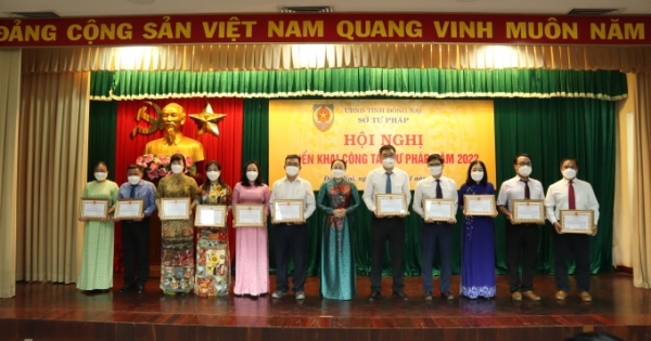 Tư pháp Đồng Nai triển khai công tác năm 2022