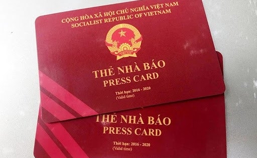 Từ 15/2/2022 có thể đề nghị cấp thẻ nhà báo online