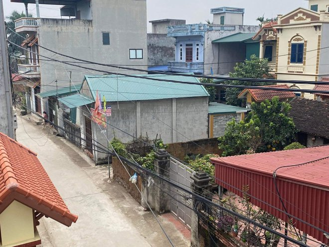 Hiện trường nơi xảy ra sự việc.