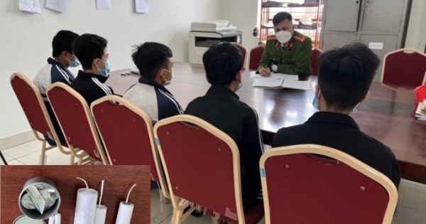 Quảng Ninh: Phát hiện nhóm học sinh cấp 2 tự chế pháo nổ trái phép