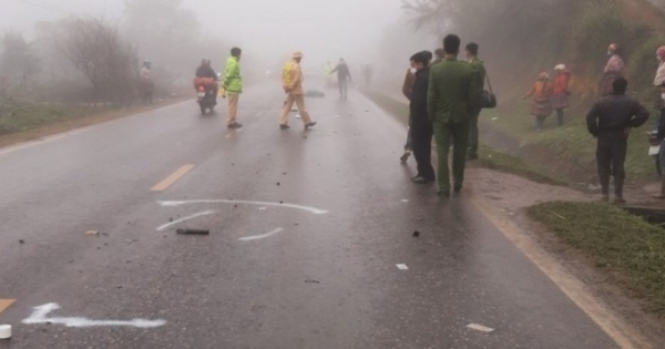 Va chạm với ô tô ở Sơn La, 2 người trên xe máy tử vong