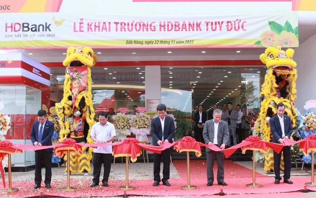 Ngược l&ecirc;n v&ugrave;ng cao, HDBank đẩy mạnh n&acirc;ng cấp hạ tầng t&agrave;i ch&iacute;nh Đắk N&ocirc;ng