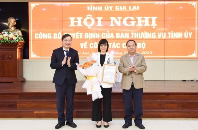 Bà Nguyễn Thị Thanh Lịch giữ chức Phó Bí thư Ban cán sự Đảng UBND tỉnh Gia Lai