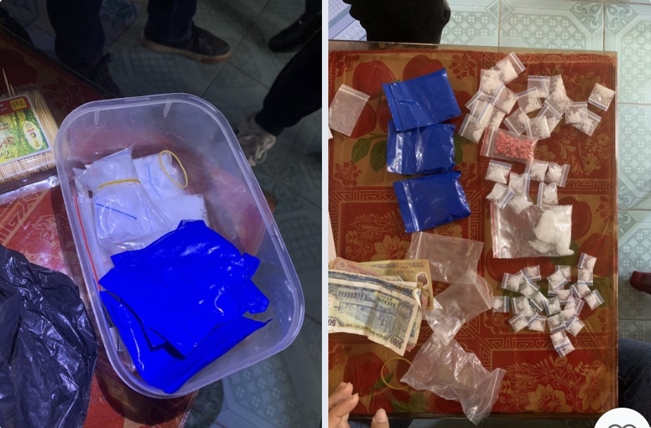 Tang vật thu giữ được.