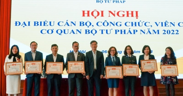 Bộ Tư pháp vượt khó khăn, hoàn thành tốt nhiệm vụ năm 2022