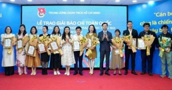 Trao 34 giải báo chí về công tác Đoàn và phong trào thanh thiếu nhi