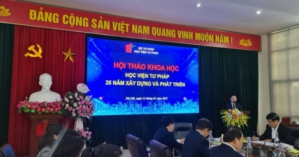 Học viện Tư pháp cung cấp nguồn nhân lực chất lượng trong lĩnh vực Tư pháp