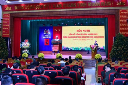 Công an Hải Phòng triển khai chương trình công tác năm 2023.