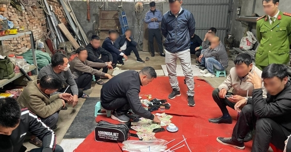 Tạm giữ hình sự 18 đối tượng "sát phạt" nhau trong xưởng cơ khí ngày mùng 2 Tết