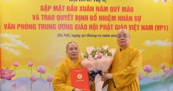 Văn phòng Trung ương GHPGVN gặp mặt đầu xuân Quý Mão 2023