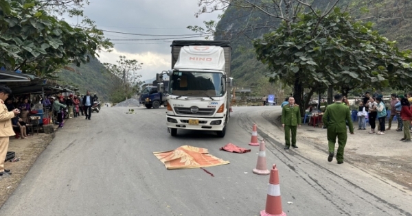 Ô tô va chạm với người đi bộ qua đường, 1 người ở Hà Giang tử vong