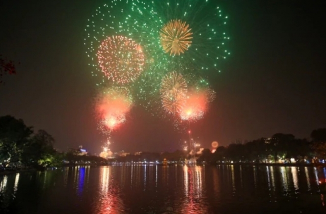 Chi tiết 32 điểm bắn pháo hoa ở Hà Nội đêm giao thừa Tết Giáp Thìn