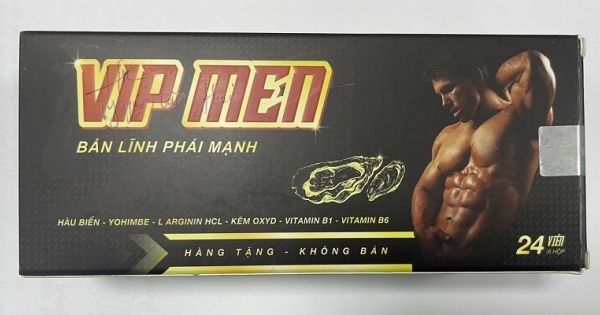 Thu hồi sản phẩm VIP MEN không đảm bảo an toàn thực phẩm