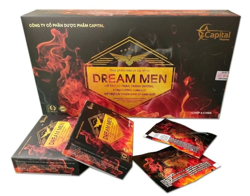 Tạm dừng lưu thông thực phẩm bảo vệ sức khỏe DREAM MEN