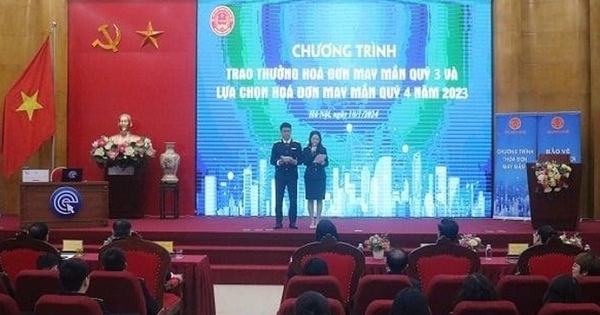 Cục Thuế Hà Nội lựa chọn 19 "Hóa đơn may mắn" quý 4 năm 2023