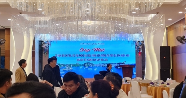 Quảng Ninh gặp mặt các cơ quan báo chí nhân dịp Xuân Giáp Thìn 2024