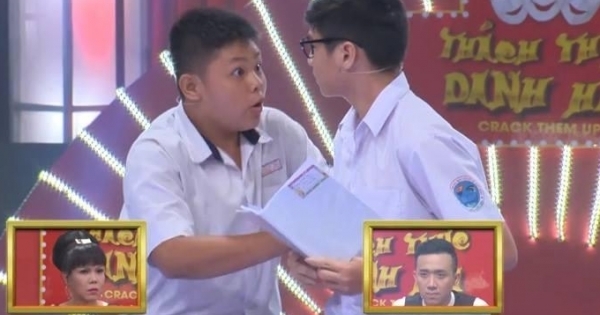 Gala 3 Thách thức danh hài: Đôi bạn lớp 9 “ẵm” trọn 150 triệu