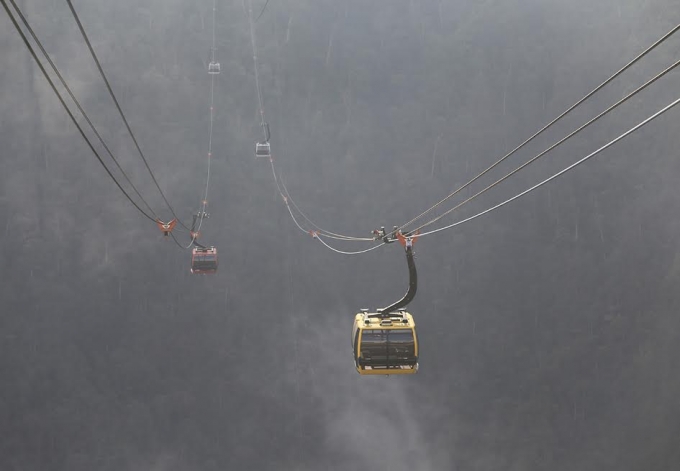 Ra mắt c&aacute;p treo đạt 2 kỷ lục Guinness thế giới - Fansipan Sa Pa