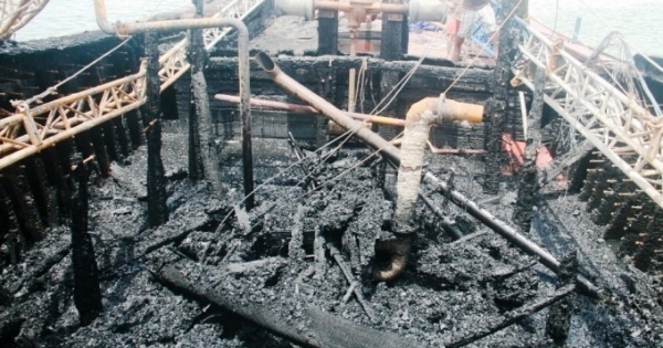 Quảng Ngãi: Cháy 3 tàu cá công suất lớn, thiệt hại gần 5 tỷ đồng