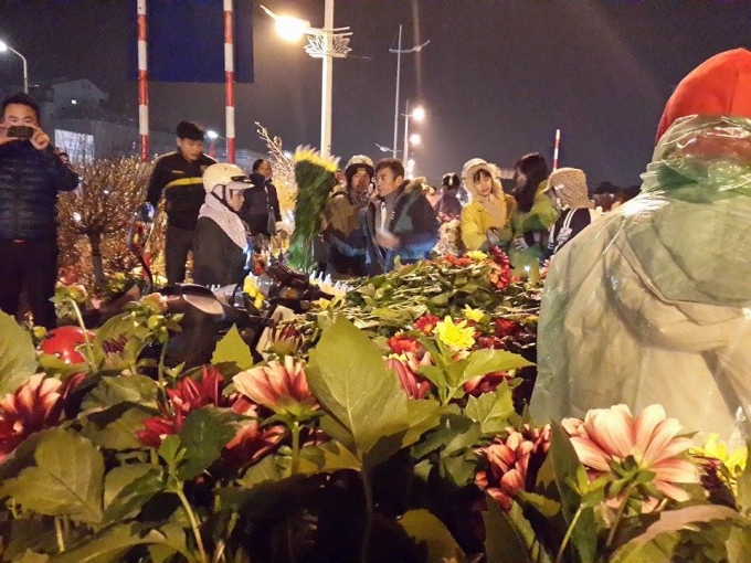 Hoa b&agrave;y b&aacute;n ở đ&acirc;y phong ph&uacute; về chủng loại.