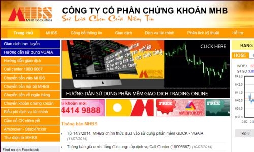 C&ocirc;ng ty chứng kho&aacute;n MHBS bị đ&igrave;nh chỉ hoạt động 6 th&aacute;ng.