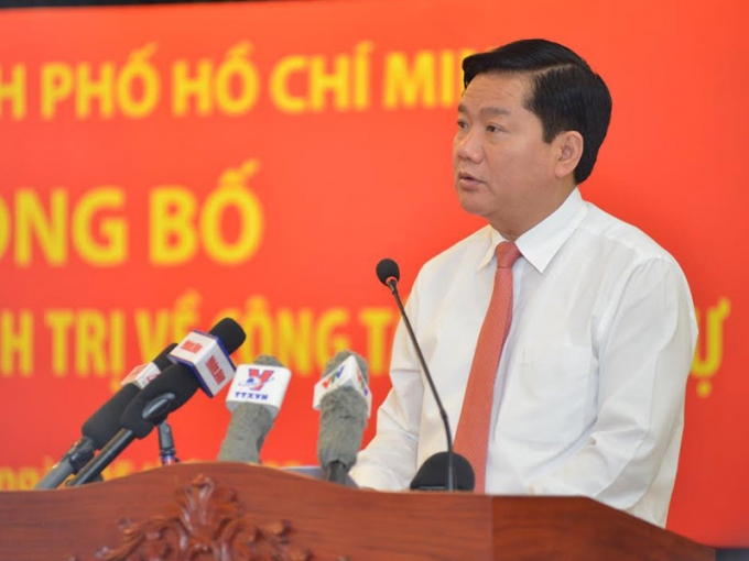 T&acirc;n B&iacute; thư Th&agrave;nh ủy TP.HCM Đinh La Thăng.