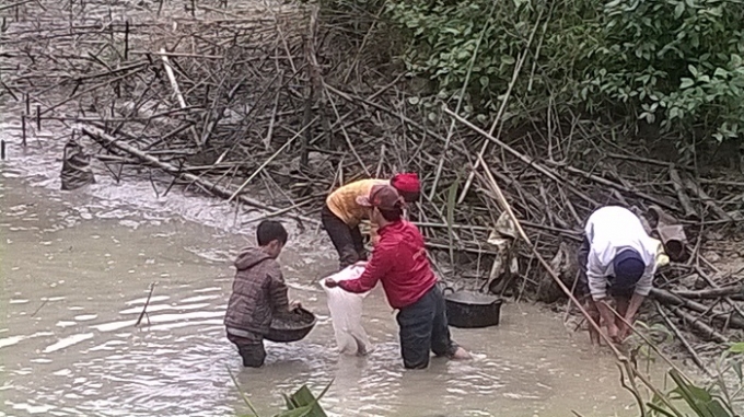 Trẻ em cũng c&ugrave;ng bố mẹ chuẩn bị cho một c&aacute;i Tết tươm tất hơn.