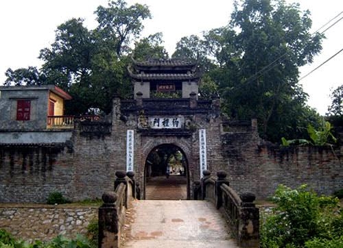 &nbsp;Cổng l&agrave;ng Ước Lễ.(Ảnh: Internet)