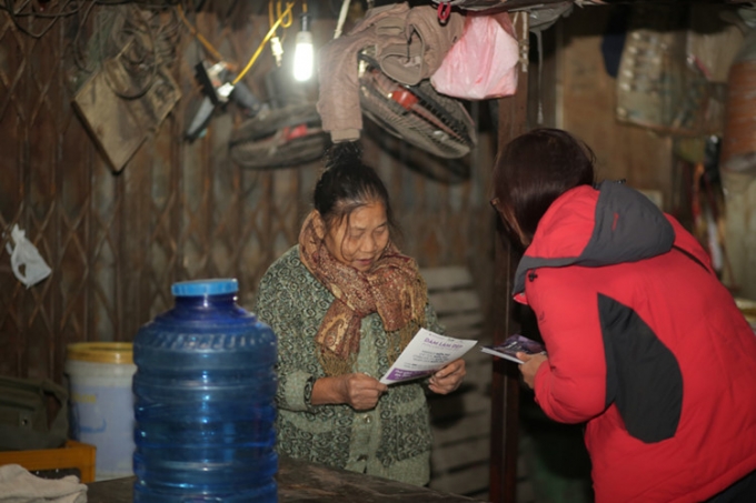 C&aacute;c t&igrave;nh nguyện vi&ecirc;n nhiệt t&igrave;nh tham gia chương tr&igrave;nh