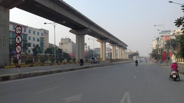 Đường Trần Ph&uacute; (H&agrave; Đ&ocirc;ng).&nbsp;Ảnh: Như Trường.