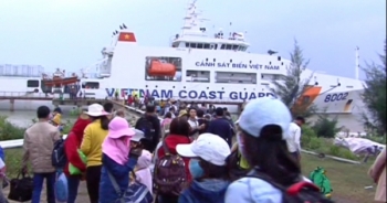 Chuyến tàu đặc biệt của người dân Lý Sơn ngày cuối năm