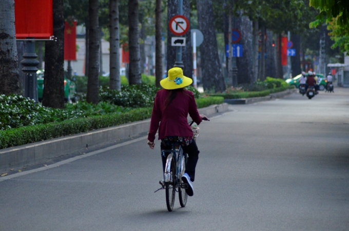 Cảnh thanh vắng hiếm thấy ở S&agrave;i G&ograve;n