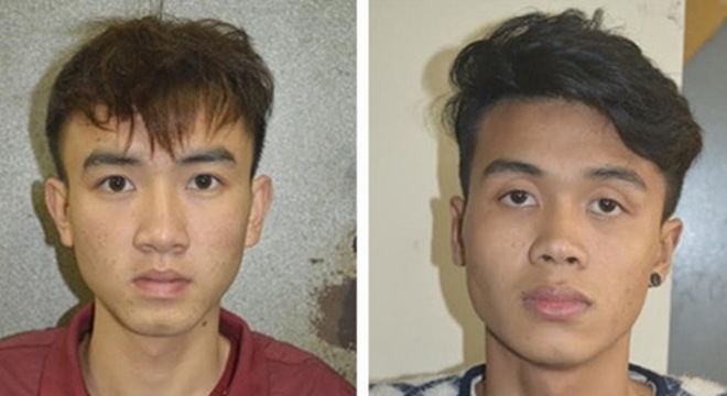 Hai đối tượng trong đường d&acirc;y trộm cắp.