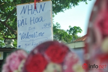 Thưa thớt khách mua hoa, quà tặng dịp Valentine 2016
