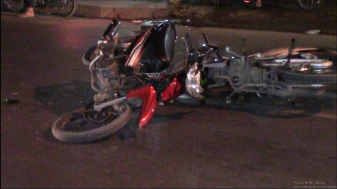 Nam thanh ni&ecirc;n vội trong đ&ecirc;m Valentine, gặp tai nạn nguy kịch