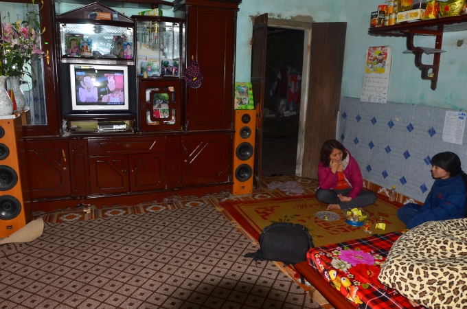 Gia đ&igrave;nh chị Nguyễn Thị Hiền đ&atilde; được cấp điện trở lại ng&agrave;y 27/1.