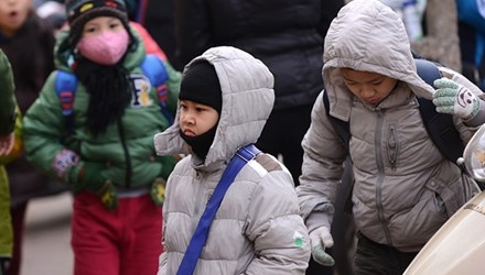 C&aacute;c tỉnh Bắc Bộ s&aacute;ng sớm c&oacute; sướng m&ugrave;, trời r&eacute;t đậm. (Nguồn: internet)