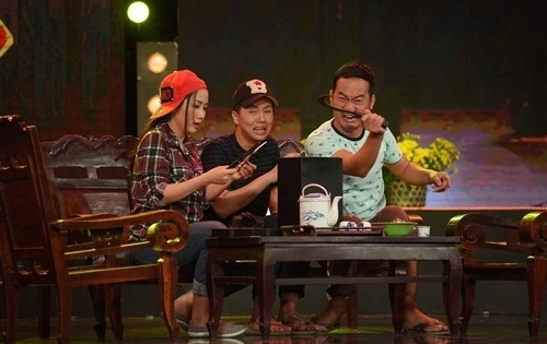 Ốc Thanh Vân rủ Long Đẹp Trai, Duy Khánh đi ăn trộm nhà Chí Tài