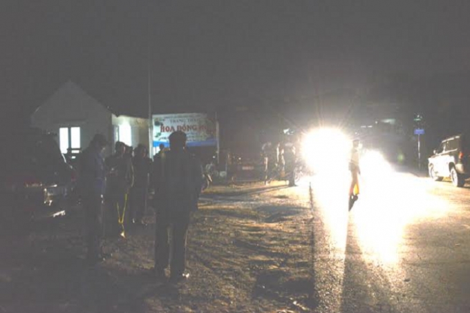 &nbsp;Khu vực nơi xảy ra sự việc (Ảnh: Ho&agrave;ng Anh Tuấn).