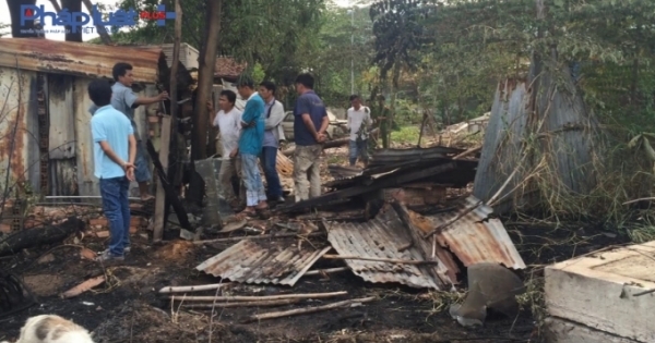TP Hồ Chí Minh: Người dân vô ý đốt rác, gara ôtô bị "vạ lây"