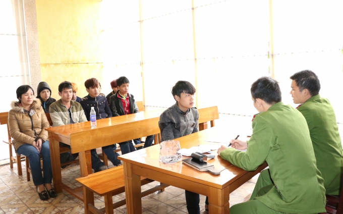 Cơ quan điều tra l&agrave;m việc với c&aacute;c đối tượng trốn đi nước ngo&agrave;i.